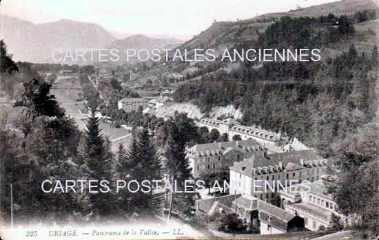 Cartes postales anciennes > CARTES POSTALES > carte postale ancienne > cartes-postales-ancienne.com Auvergne rhone alpes Isere Uriage