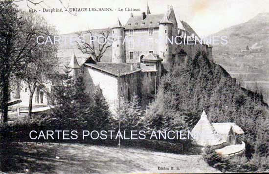 Cartes postales anciennes > CARTES POSTALES > carte postale ancienne > cartes-postales-ancienne.com Auvergne rhone alpes Isere Uriage