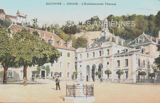 Cartes postales anciennes > CARTES POSTALES > carte postale ancienne > cartes-postales-ancienne.com Auvergne rhone alpes Isere Uriage