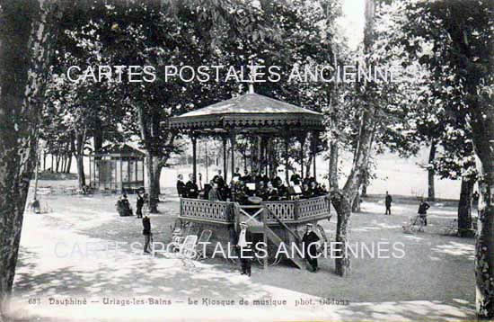 Cartes postales anciennes > CARTES POSTALES > carte postale ancienne > cartes-postales-ancienne.com Auvergne rhone alpes Isere Uriage