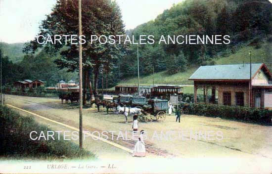 Cartes postales anciennes > CARTES POSTALES > carte postale ancienne > cartes-postales-ancienne.com Auvergne rhone alpes Isere Uriage