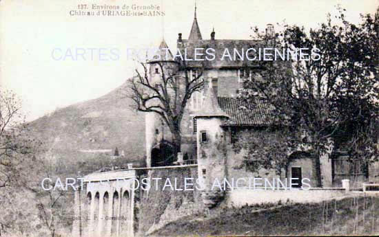 Cartes postales anciennes > CARTES POSTALES > carte postale ancienne > cartes-postales-ancienne.com Auvergne rhone alpes Isere Uriage