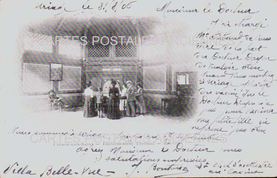 Cartes postales anciennes > CARTES POSTALES > carte postale ancienne > cartes-postales-ancienne.com Auvergne rhone alpes Isere Uriage