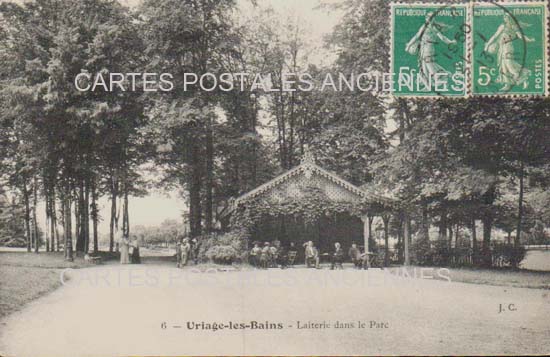 Cartes postales anciennes > CARTES POSTALES > carte postale ancienne > cartes-postales-ancienne.com Auvergne rhone alpes Isere Uriage