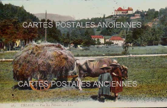 Cartes postales anciennes > CARTES POSTALES > carte postale ancienne > cartes-postales-ancienne.com Auvergne rhone alpes Isere Uriage