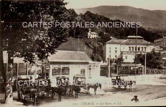 Cartes postales anciennes > CARTES POSTALES > carte postale ancienne > cartes-postales-ancienne.com Auvergne rhone alpes Isere Uriage