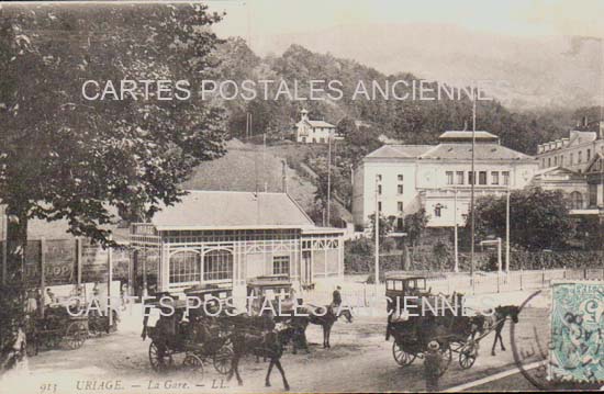 Cartes postales anciennes > CARTES POSTALES > carte postale ancienne > cartes-postales-ancienne.com Auvergne rhone alpes Isere Uriage