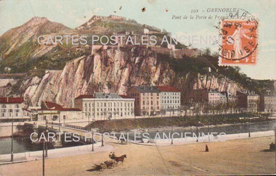 Cartes postales anciennes > CARTES POSTALES > carte postale ancienne > cartes-postales-ancienne.com Auvergne rhone alpes Isere Grenoble