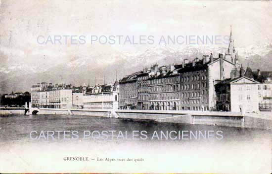 Cartes postales anciennes > CARTES POSTALES > carte postale ancienne > cartes-postales-ancienne.com Auvergne rhone alpes Isere Grenoble