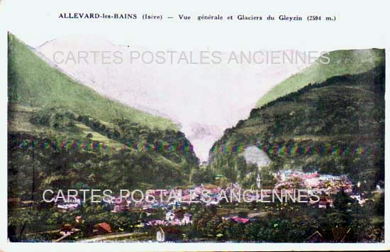 Cartes postales anciennes > CARTES POSTALES > carte postale ancienne > cartes-postales-ancienne.com Auvergne rhone alpes Isere Allevard