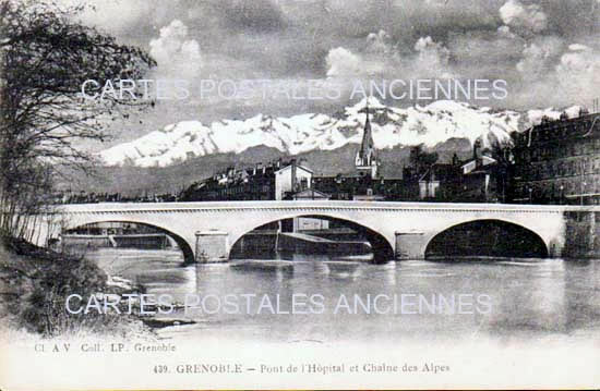 Cartes postales anciennes > CARTES POSTALES > carte postale ancienne > cartes-postales-ancienne.com Auvergne rhone alpes Isere Grenoble