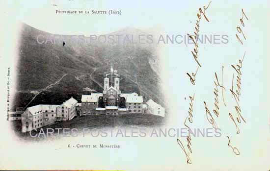 Cartes postales anciennes > CARTES POSTALES > carte postale ancienne > cartes-postales-ancienne.com Auvergne rhone alpes Isere La Salette Fallavaux