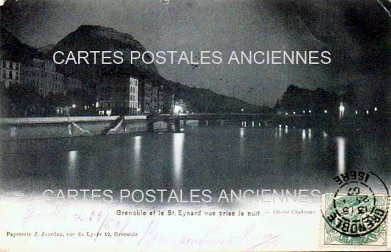 Cartes postales anciennes > CARTES POSTALES > carte postale ancienne > cartes-postales-ancienne.com Auvergne rhone alpes Isere Grenoble