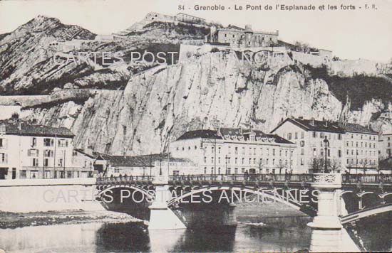 Cartes postales anciennes > CARTES POSTALES > carte postale ancienne > cartes-postales-ancienne.com Auvergne rhone alpes Isere Grenoble