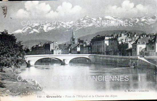 Cartes postales anciennes > CARTES POSTALES > carte postale ancienne > cartes-postales-ancienne.com Auvergne rhone alpes Isere Grenoble