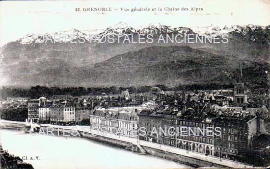 Cartes postales anciennes > CARTES POSTALES > carte postale ancienne > cartes-postales-ancienne.com Auvergne rhone alpes Isere Grenoble