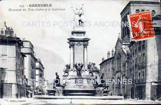 Cartes postales anciennes > CARTES POSTALES > carte postale ancienne > cartes-postales-ancienne.com Auvergne rhone alpes Isere Grenoble