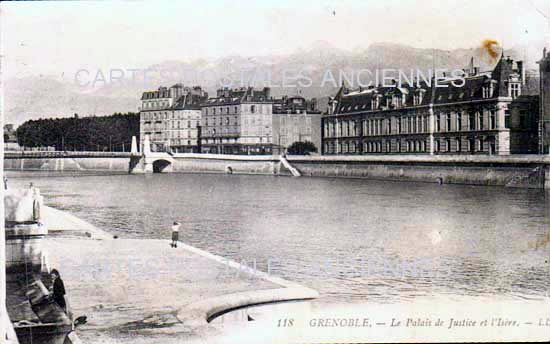 Cartes postales anciennes > CARTES POSTALES > carte postale ancienne > cartes-postales-ancienne.com Auvergne rhone alpes Isere Grenoble