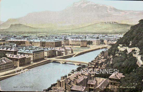 Cartes postales anciennes > CARTES POSTALES > carte postale ancienne > cartes-postales-ancienne.com Auvergne rhone alpes Isere Grenoble