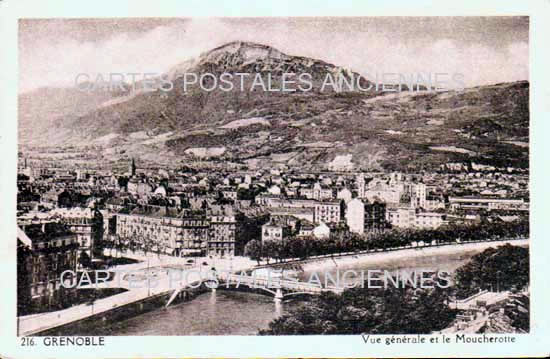 Cartes postales anciennes > CARTES POSTALES > carte postale ancienne > cartes-postales-ancienne.com Auvergne rhone alpes Isere Grenoble