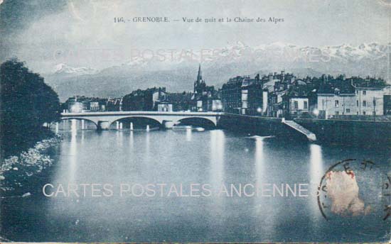 Cartes postales anciennes > CARTES POSTALES > carte postale ancienne > cartes-postales-ancienne.com Auvergne rhone alpes Isere Grenoble