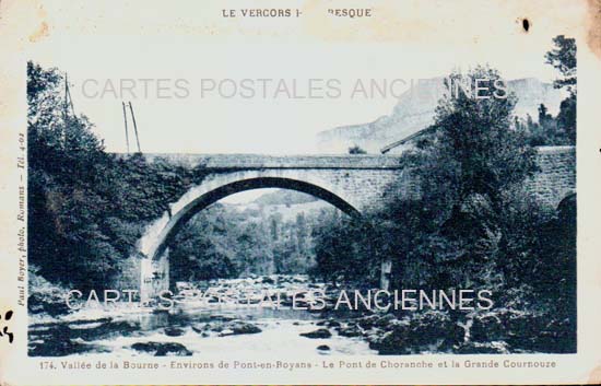 Cartes postales anciennes > CARTES POSTALES > carte postale ancienne > cartes-postales-ancienne.com Auvergne rhone alpes Isere Pont En Royans