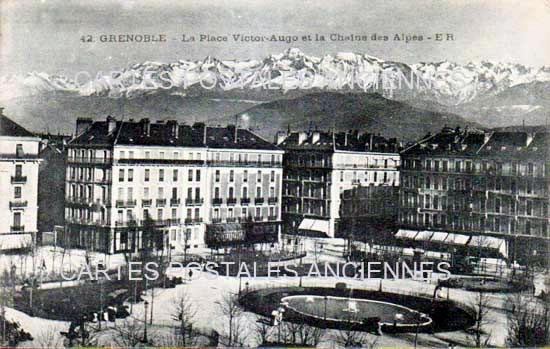 Cartes postales anciennes > CARTES POSTALES > carte postale ancienne > cartes-postales-ancienne.com Auvergne rhone alpes Isere Grenoble