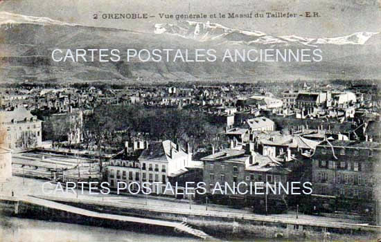 Cartes postales anciennes > CARTES POSTALES > carte postale ancienne > cartes-postales-ancienne.com Auvergne rhone alpes Isere Grenoble