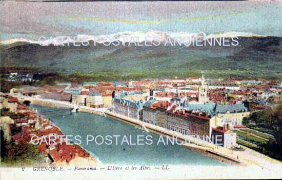 Cartes postales anciennes > CARTES POSTALES > carte postale ancienne > cartes-postales-ancienne.com Auvergne rhone alpes Isere Grenoble