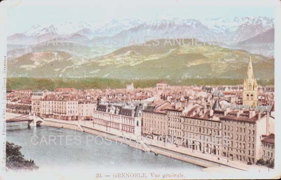 Cartes postales anciennes > CARTES POSTALES > carte postale ancienne > cartes-postales-ancienne.com Auvergne rhone alpes Isere Grenoble