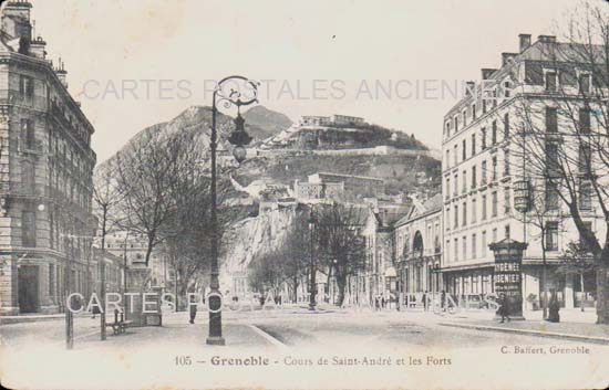 Cartes postales anciennes > CARTES POSTALES > carte postale ancienne > cartes-postales-ancienne.com Auvergne rhone alpes Isere Grenoble