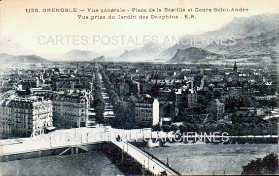 Cartes postales anciennes > CARTES POSTALES > carte postale ancienne > cartes-postales-ancienne.com Auvergne rhone alpes Isere Grenoble