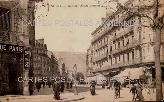 Cartes postales anciennes > CARTES POSTALES > carte postale ancienne > cartes-postales-ancienne.com Auvergne rhone alpes Isere Grenoble