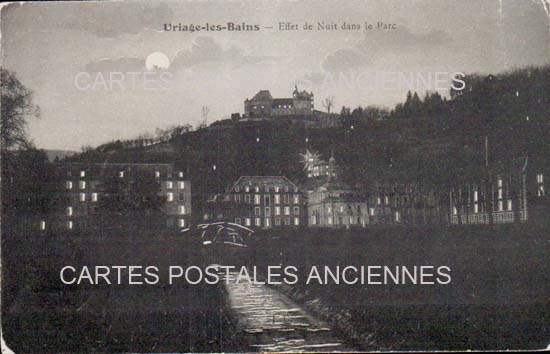 Cartes postales anciennes > CARTES POSTALES > carte postale ancienne > cartes-postales-ancienne.com Auvergne rhone alpes Isere Uriage