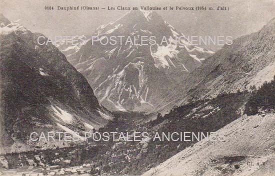 Cartes postales anciennes > CARTES POSTALES > carte postale ancienne > cartes-postales-ancienne.com Auvergne rhone alpes Isere Pelvoux