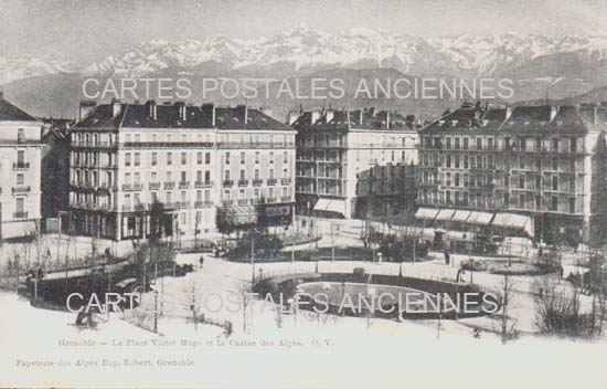 Cartes postales anciennes > CARTES POSTALES > carte postale ancienne > cartes-postales-ancienne.com Auvergne rhone alpes Isere Grenoble