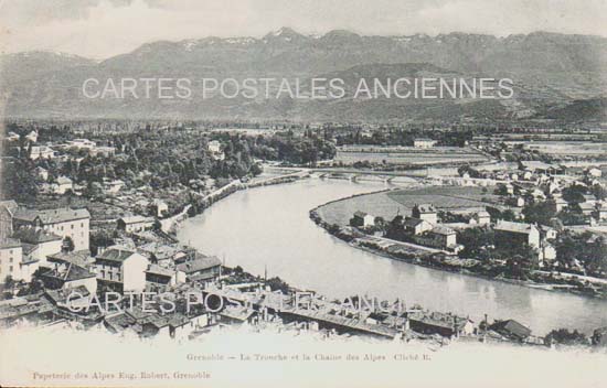 Cartes postales anciennes > CARTES POSTALES > carte postale ancienne > cartes-postales-ancienne.com Auvergne rhone alpes Isere Grenoble