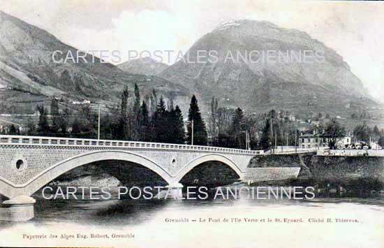 Cartes postales anciennes > CARTES POSTALES > carte postale ancienne > cartes-postales-ancienne.com Auvergne rhone alpes Isere Grenoble