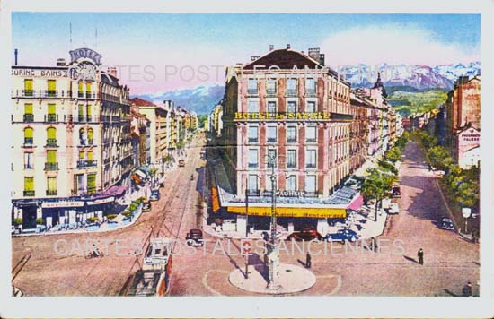 Cartes postales anciennes > CARTES POSTALES > carte postale ancienne > cartes-postales-ancienne.com Auvergne rhone alpes Isere Grenoble