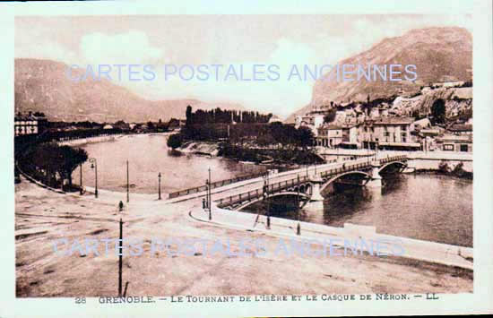 Cartes postales anciennes > CARTES POSTALES > carte postale ancienne > cartes-postales-ancienne.com Auvergne rhone alpes Isere Grenoble