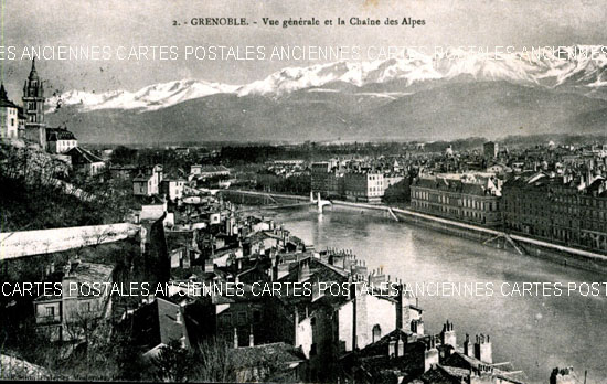 Cartes postales anciennes > CARTES POSTALES > carte postale ancienne > cartes-postales-ancienne.com Auvergne rhone alpes Isere Vienne