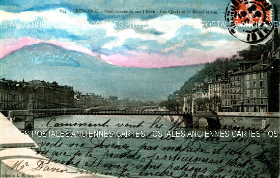 Cartes postales anciennes > CARTES POSTALES > carte postale ancienne > cartes-postales-ancienne.com Auvergne rhone alpes Isere