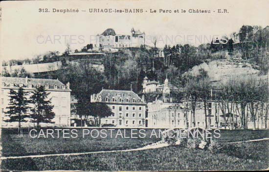 Cartes postales anciennes > CARTES POSTALES > carte postale ancienne > cartes-postales-ancienne.com Auvergne rhone alpes Isere Uriage