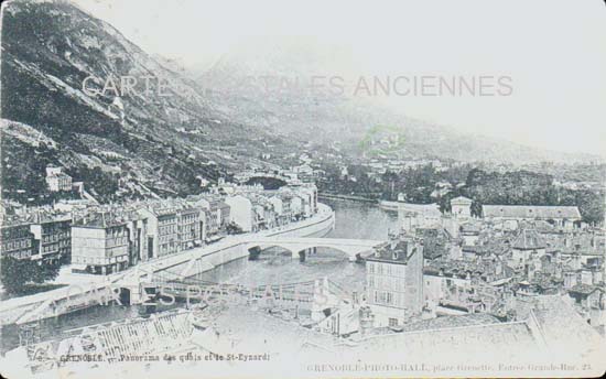 Cartes postales anciennes > CARTES POSTALES > carte postale ancienne > cartes-postales-ancienne.com Auvergne rhone alpes Isere Grenoble