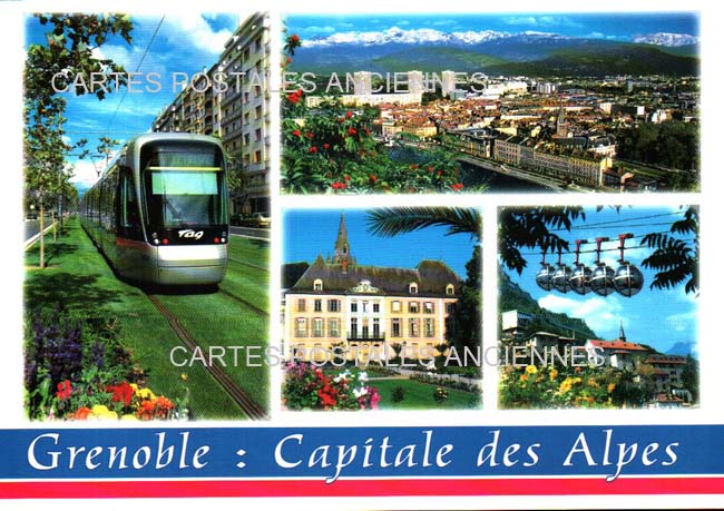 Cartes postales anciennes > CARTES POSTALES > carte postale ancienne > cartes-postales-ancienne.com Auvergne rhone alpes Isere Grenoble