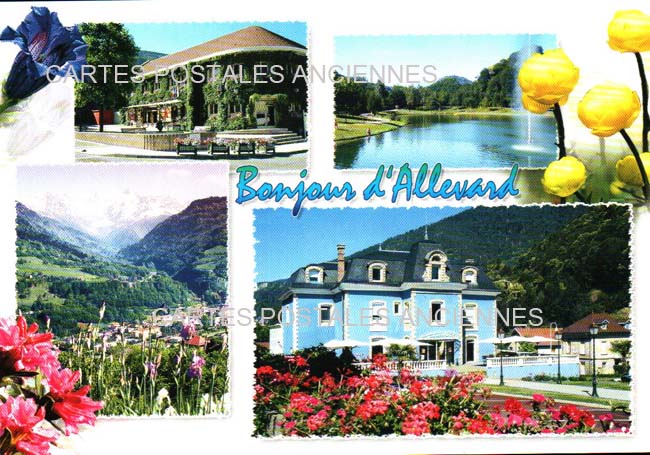 Cartes postales anciennes > CARTES POSTALES > carte postale ancienne > cartes-postales-ancienne.com Auvergne rhone alpes Isere Allevard