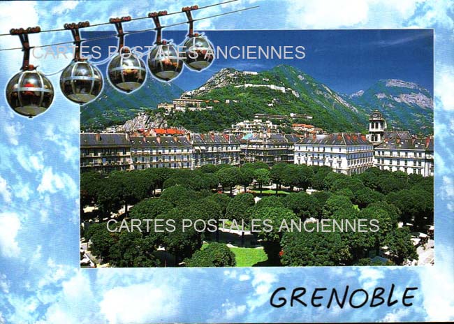 Cartes postales anciennes > CARTES POSTALES > carte postale ancienne > cartes-postales-ancienne.com Auvergne rhone alpes Isere Grenoble