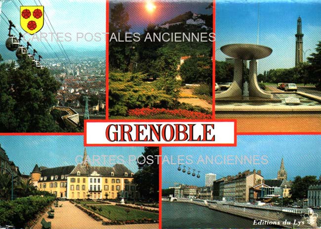 Cartes postales anciennes > CARTES POSTALES > carte postale ancienne > cartes-postales-ancienne.com Auvergne rhone alpes Isere Grenoble