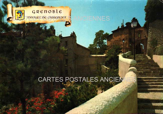 Cartes postales anciennes > CARTES POSTALES > carte postale ancienne > cartes-postales-ancienne.com Auvergne rhone alpes Isere Grenoble