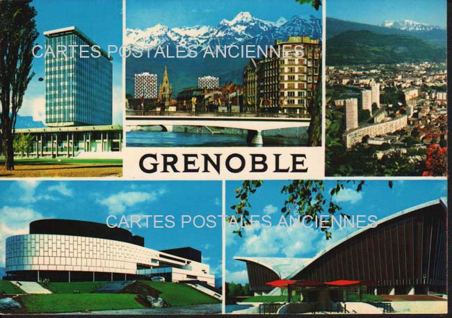 Cartes postales anciennes > CARTES POSTALES > carte postale ancienne > cartes-postales-ancienne.com Auvergne rhone alpes Isere Grenoble